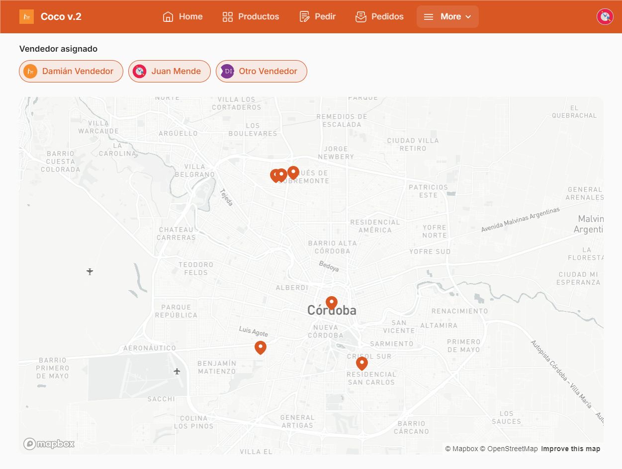 Punto de venta - Zonas de venta y distribución