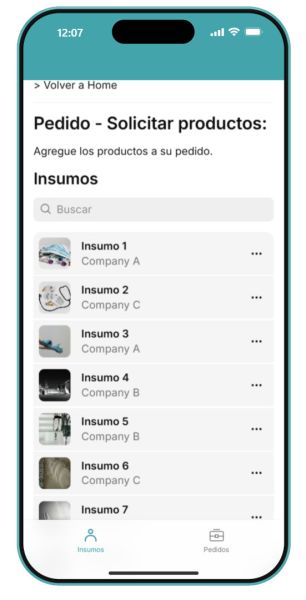App cat&aacute;logos - Mobile